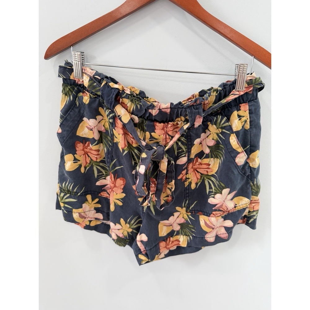 Time and Tru Floral Shorts Women's Size M 8-10 Multicolor Summer